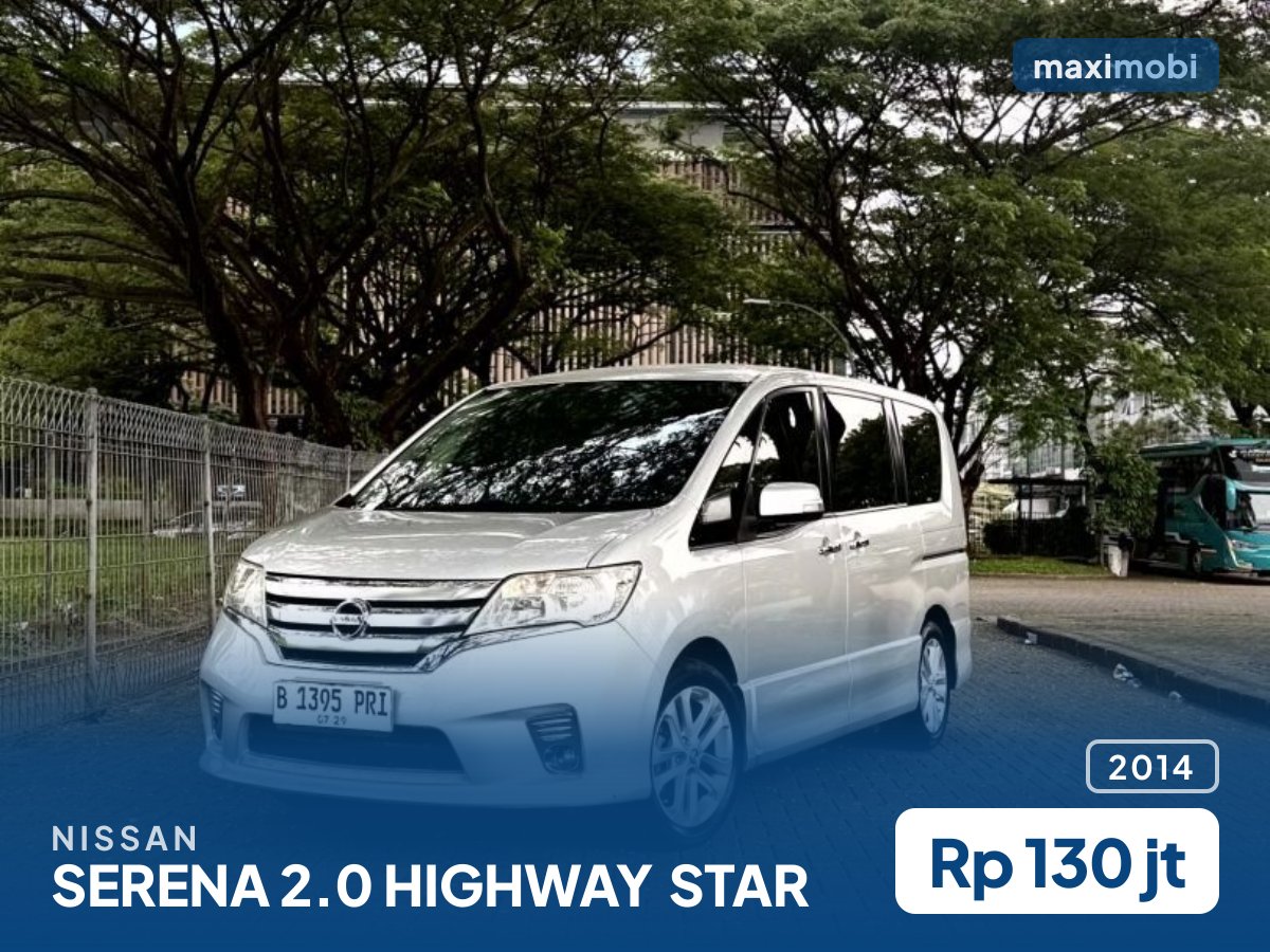 Nissan Serena 2.0 Highway Star 2014