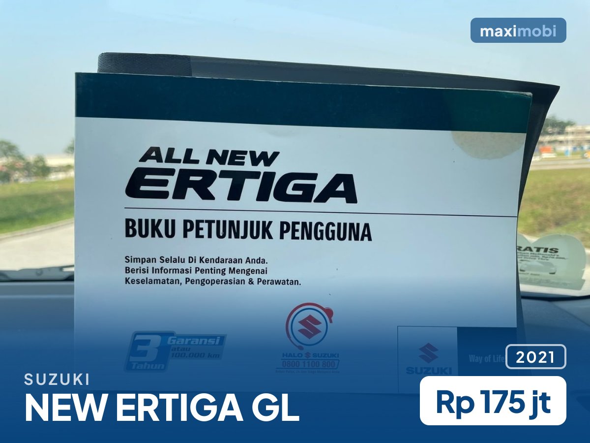 SUZUKI NEW ERTIGA GL 2021