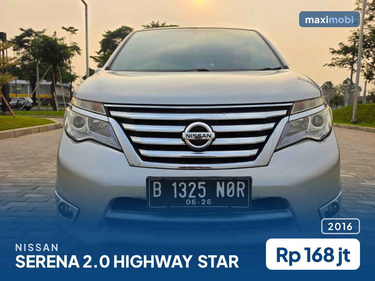 Nissan Serena 2.0 Highway Star 2016