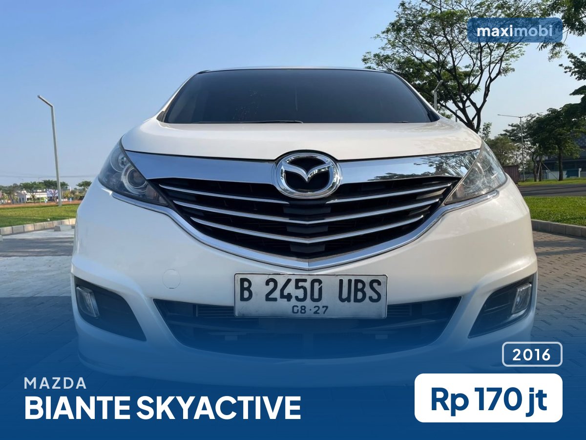 Mazda Biante Skyactive 2016