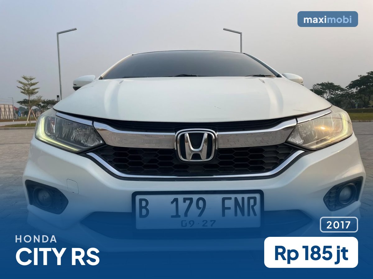 HONDA CITY RS 2017