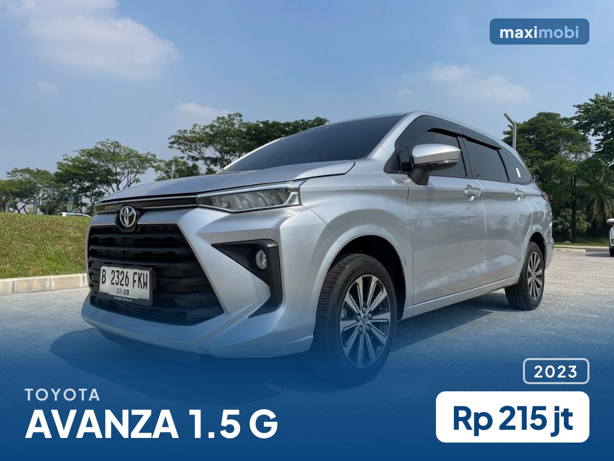 Toyota Avanza 1.5 G 2023